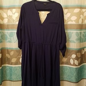 Torrid navy blue dress